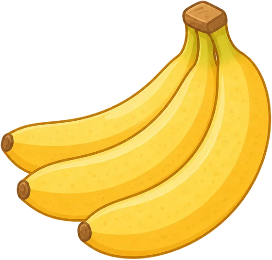 Illustration of bananas