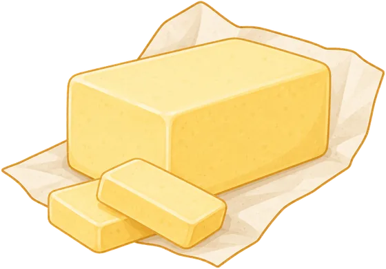 Illustration related to why is butter so cheap right now?
