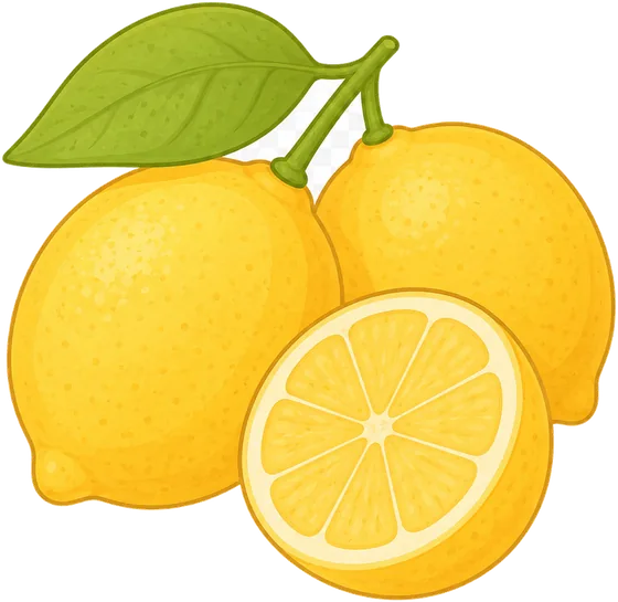 Illustration of lemons