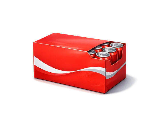 12-pack soda carton